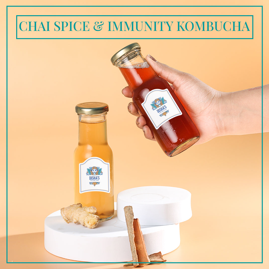 Immunity & Chai Spice Kombucha Combo