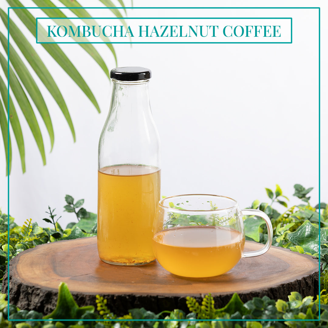 HAZELNUT COFFEE KOMBUCHA