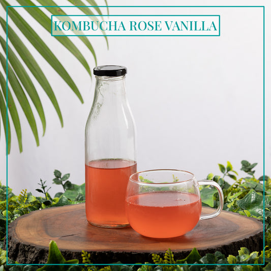 ROSE VANILLA KOMBUCHA