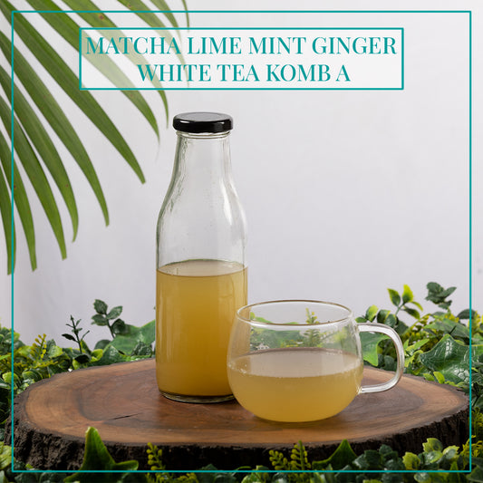 MATCHA LIME MINT WHITE TEA KOMBUCHA