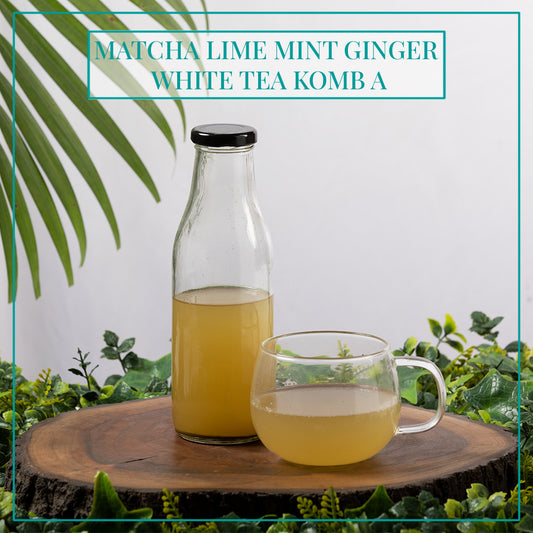 Matcha Lime Mint Ginger White Tea Komb